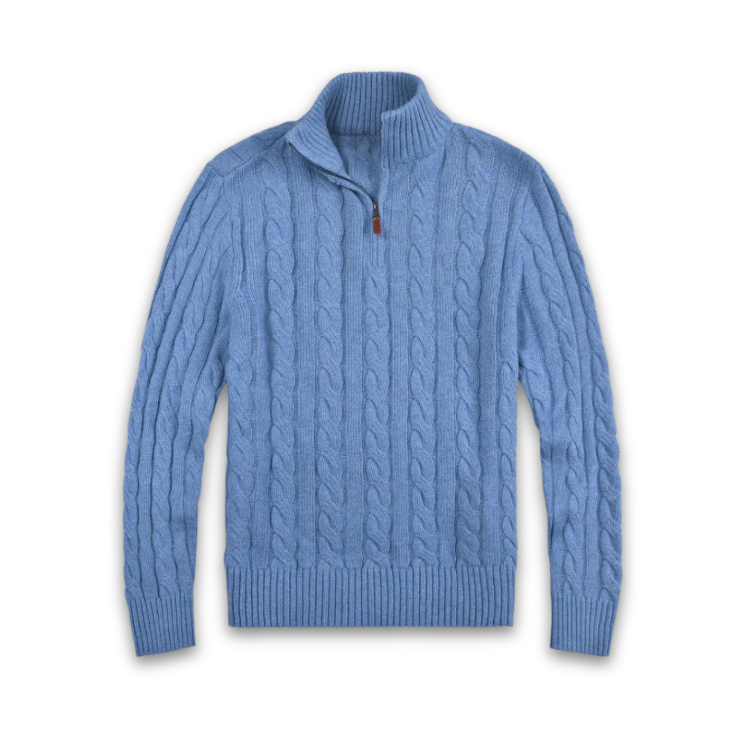 Vincent | Gebreide Half Zip