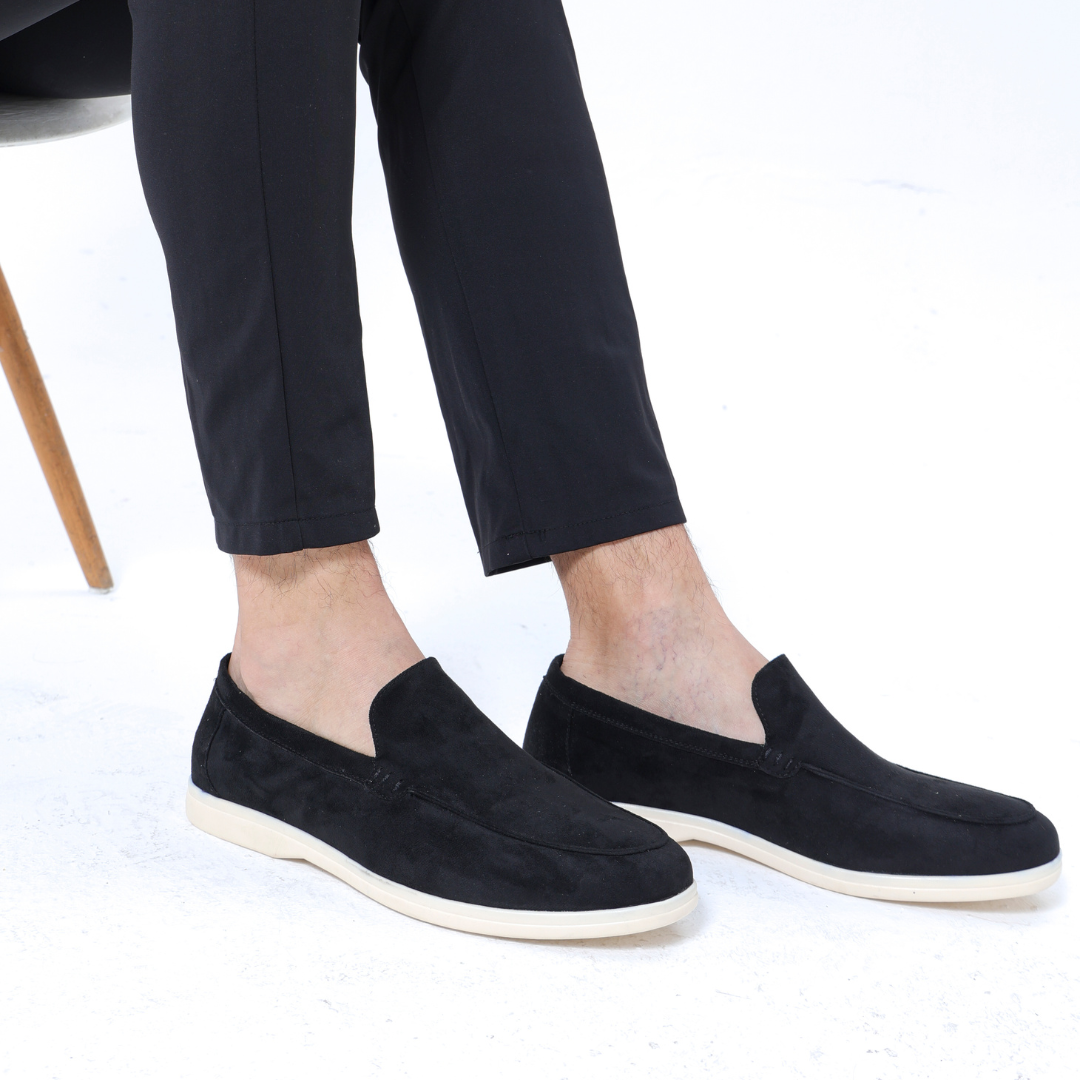 Suede Loafers