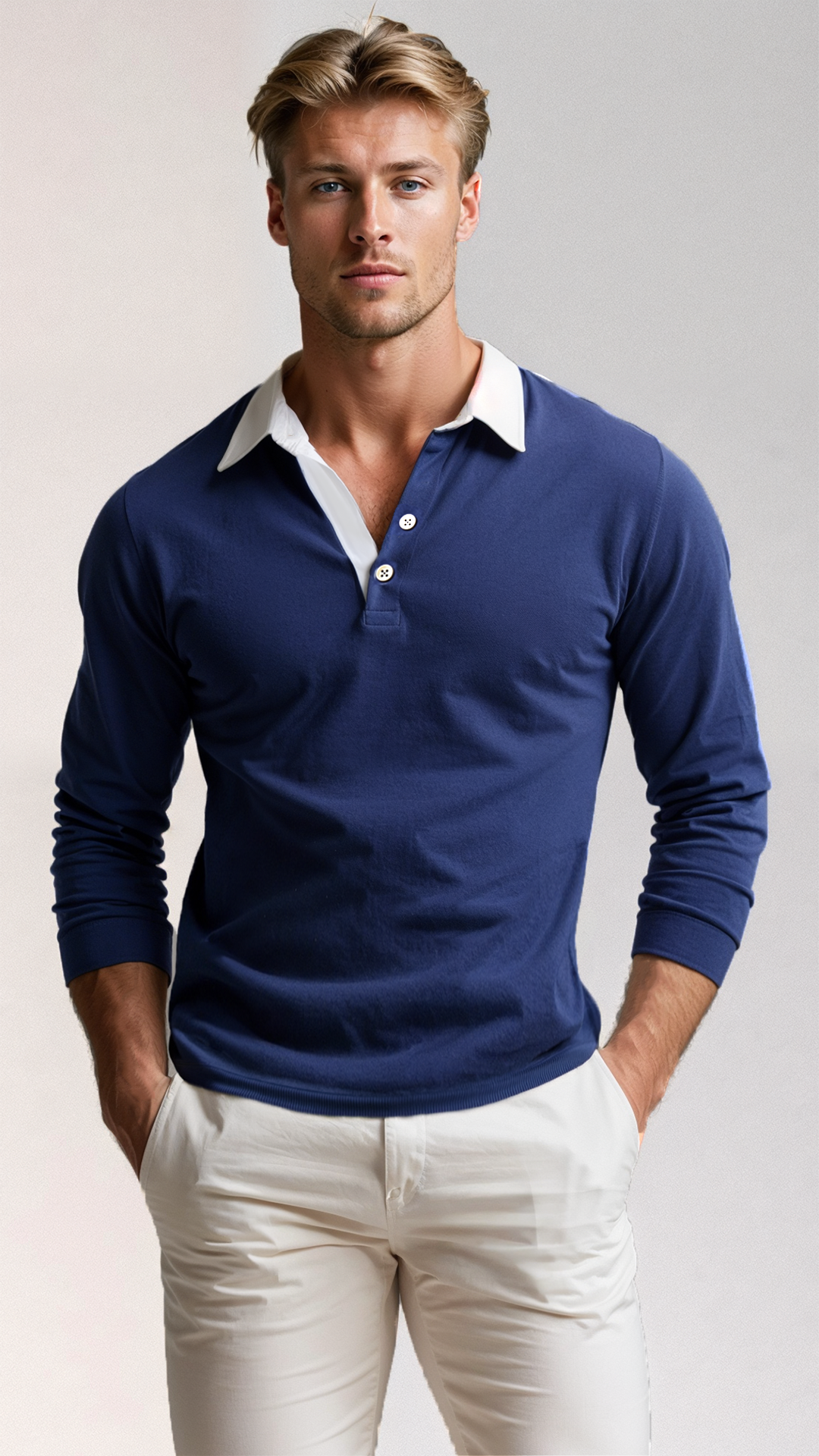 Casual Polo | (lange mouwen)