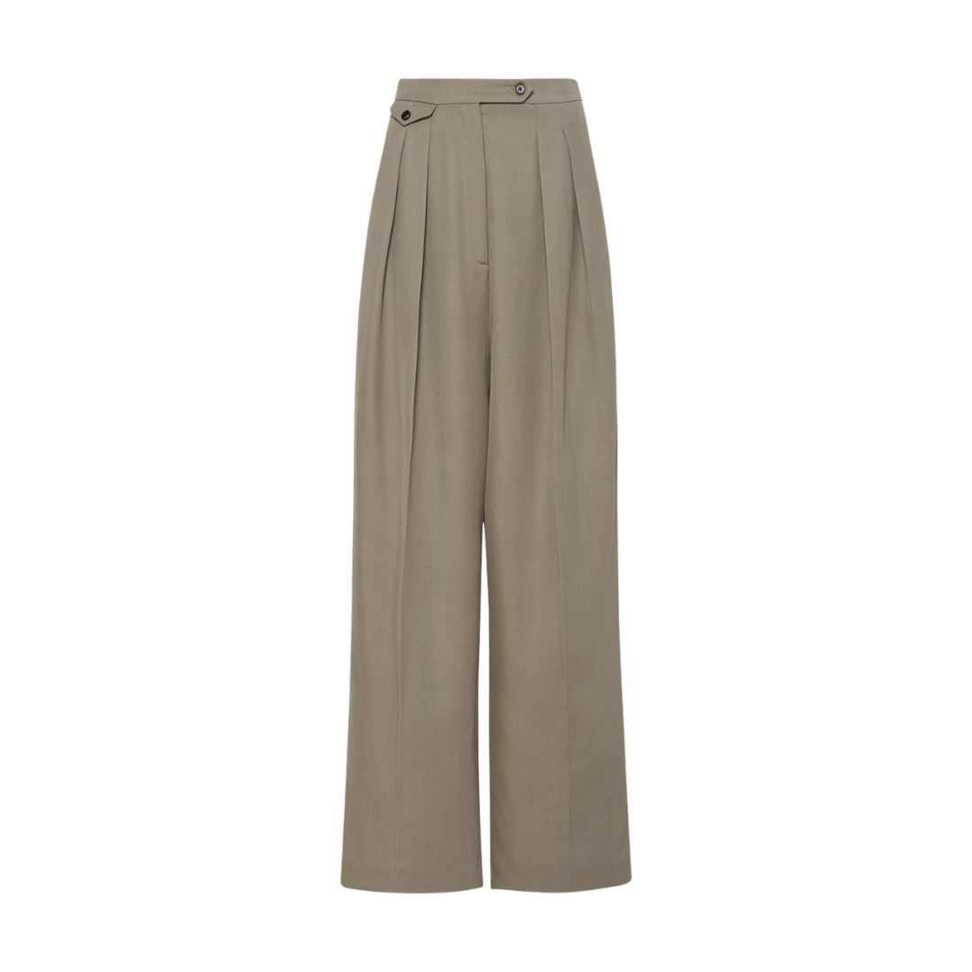 Kim | Wollen Oversized Pantalon